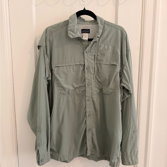 Patagonia Men's Sage Green Shirt - Picture 1 of 5